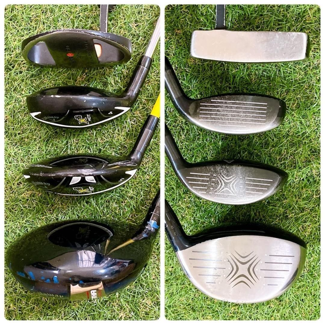 レフティ キャロウェイ ビッグバーサ X2HOT メンズゴルフセット 初心者