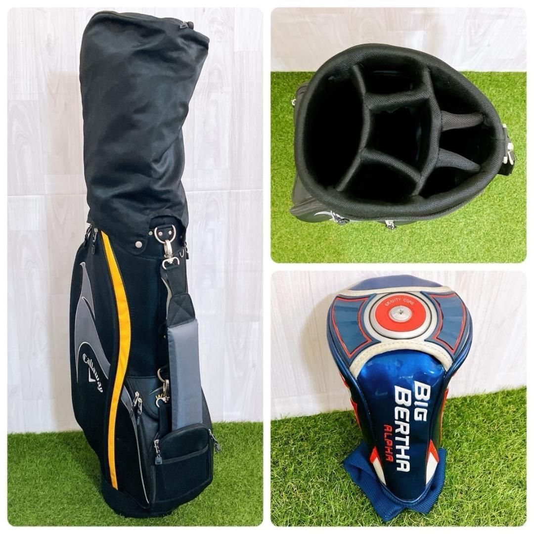 レフティ キャロウェイ X2 HOT レガシー メンズゴルフセット S 初心者 レフティ キャロウェイ ビッグバーサ X2HOT メンズゴルフセット 初心者