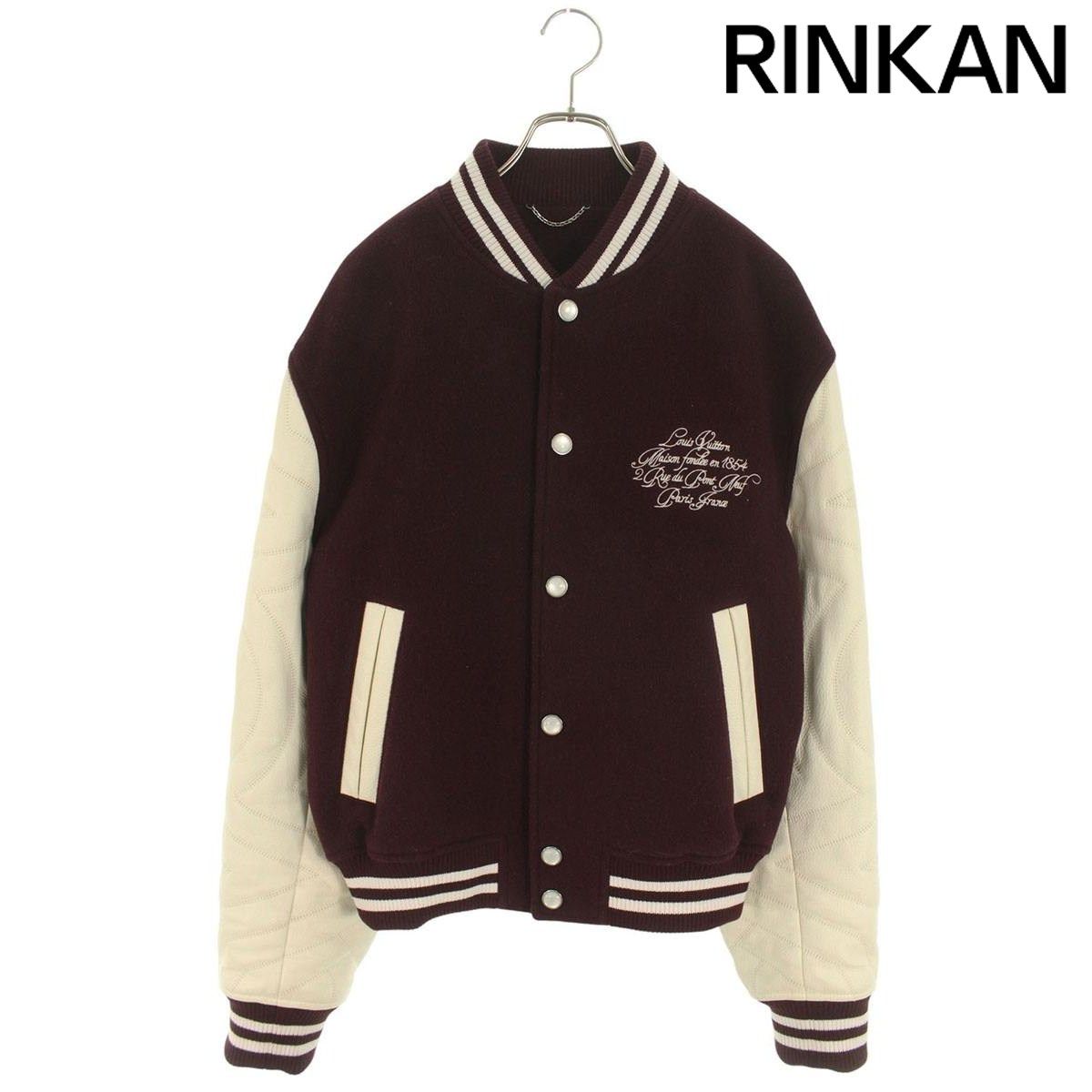 ルイヴィトン RM251MM BQV HSL12E 袖レザー切替バーシティジャケット