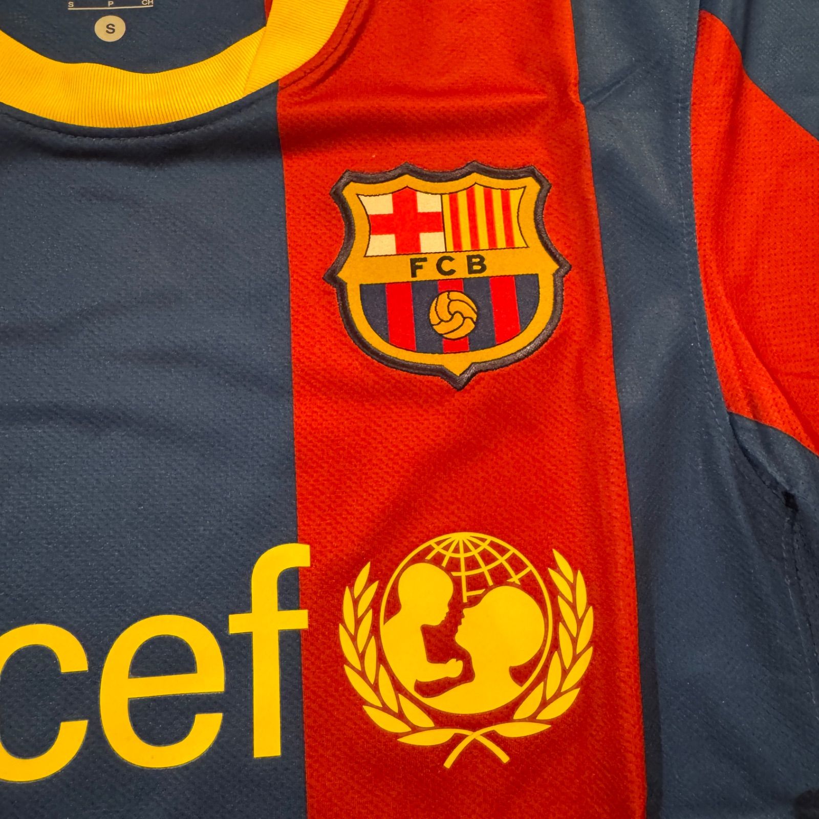 バルセロナ　ユニフォーム　10-11 Bojan ボージャン 2009-10 Barcelona Home Shirt Bojan #11 - 8/10 - (L)