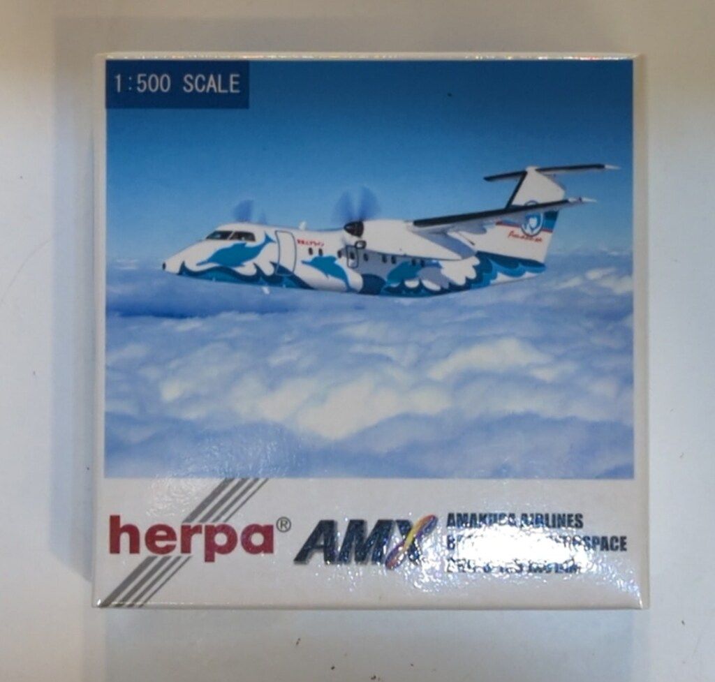 クロスウィング 1/500スケール 天草エアライン DHC-8-103 Dash8 Q100