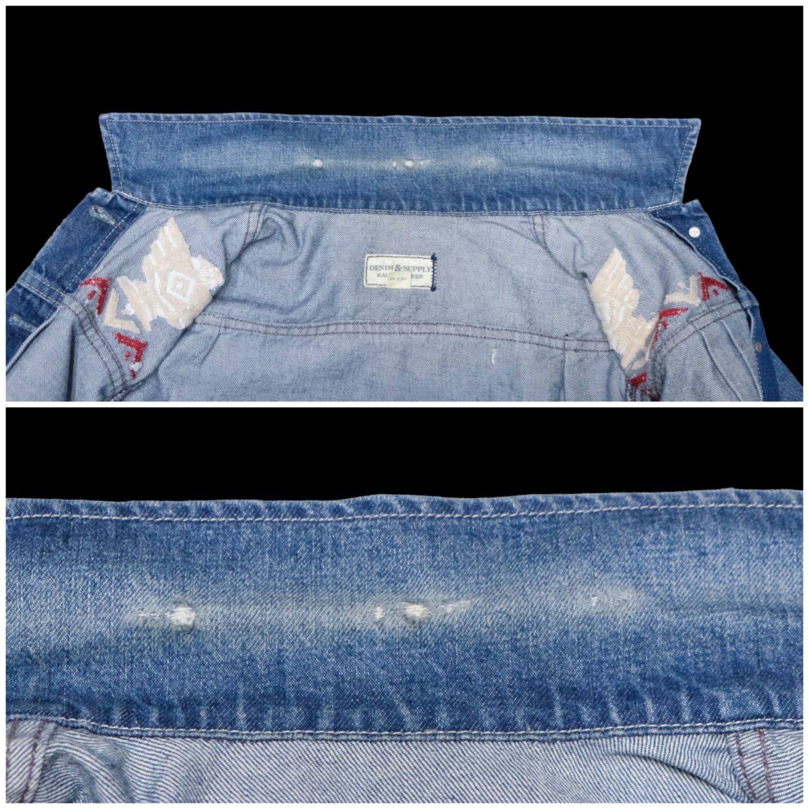 DENIM&SUPPLY RALPH LAUREN サンダーバード刺繍デニムジャケット 2nd