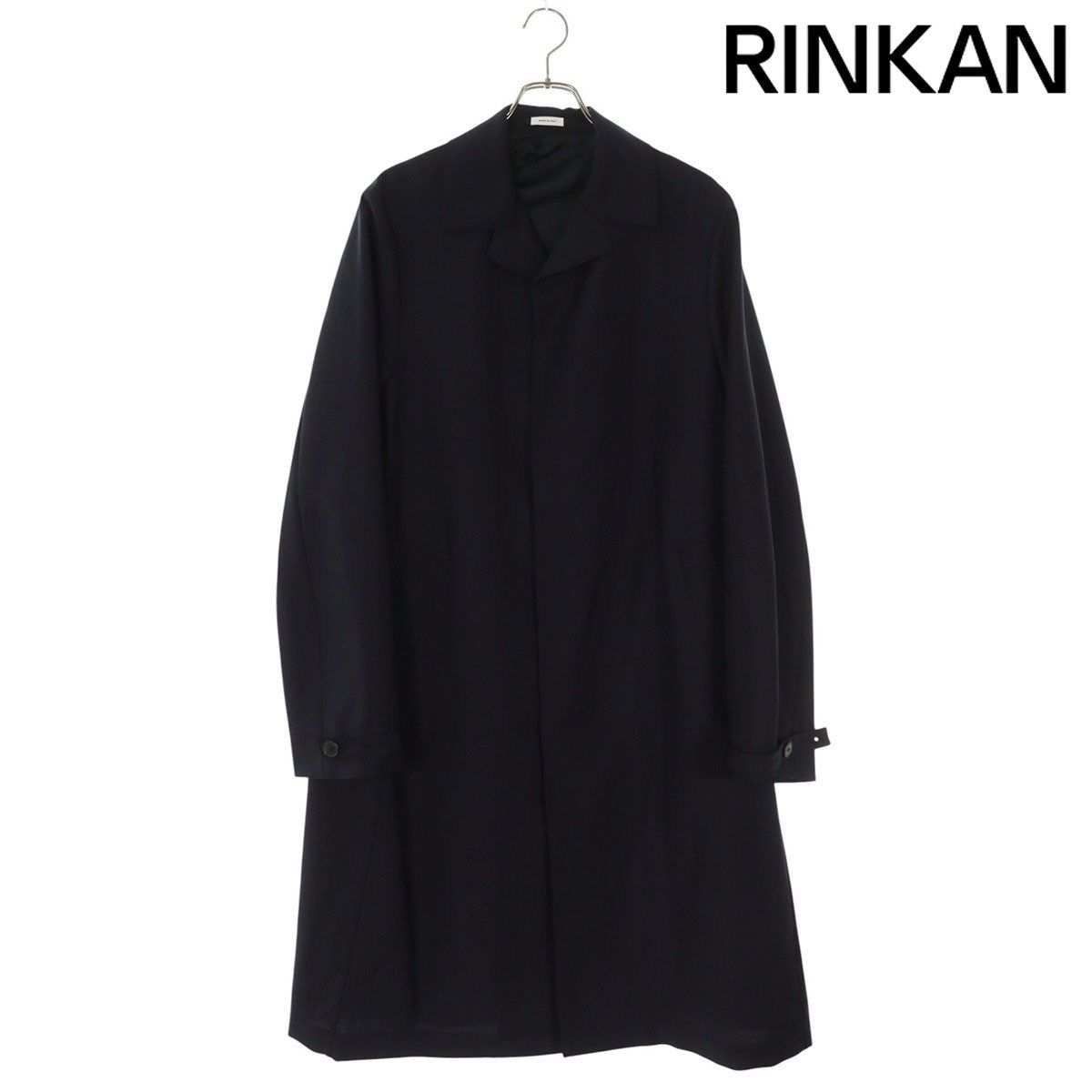 ジルサンダー JSUO470302 トロピカルウールステンカラーコート メンズ