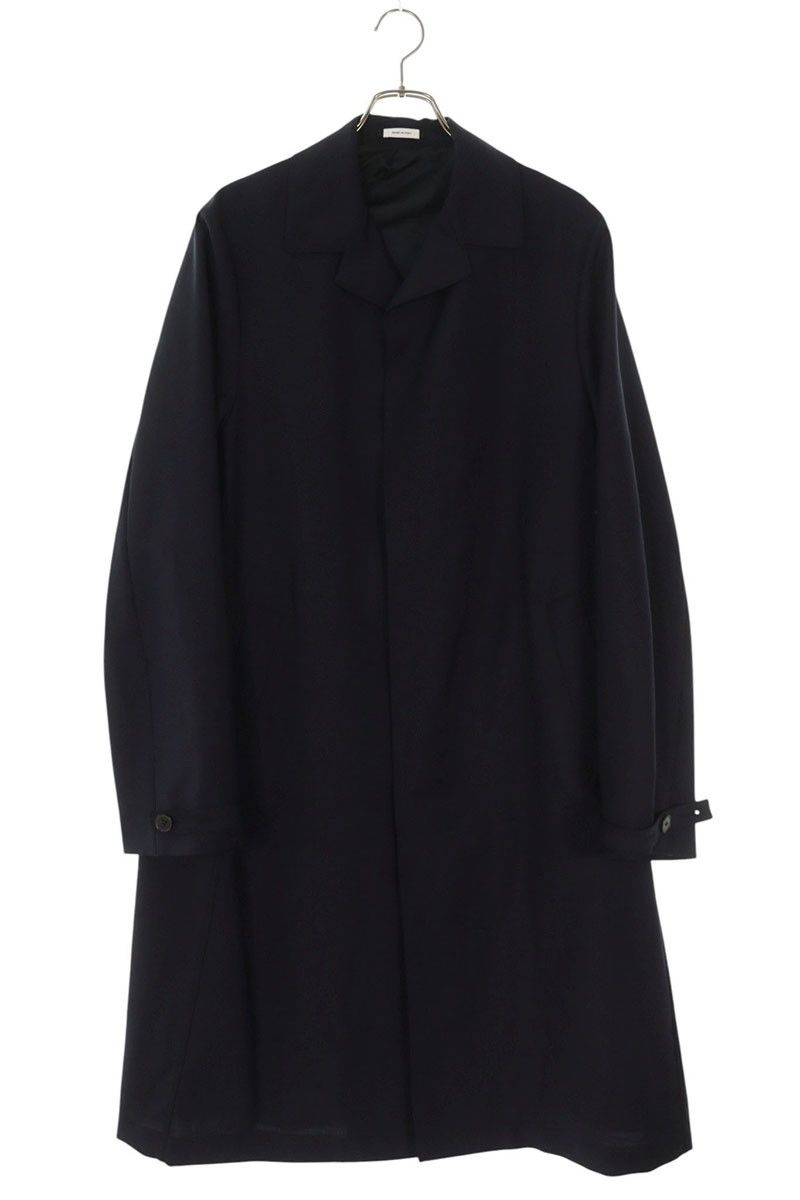 ジルサンダー JSUO470302 トロピカルウールステンカラーコート メンズ