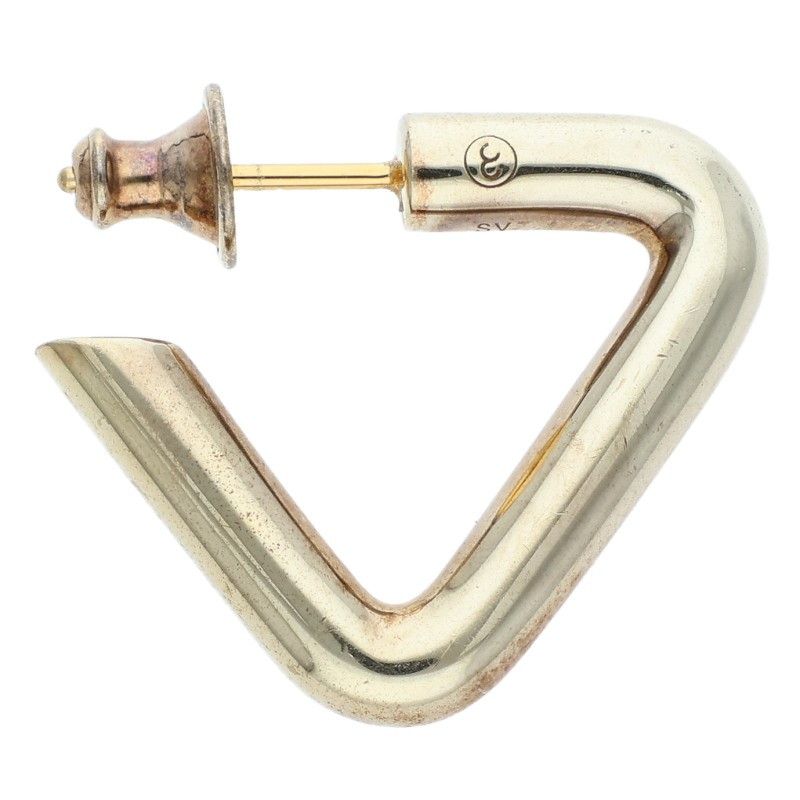 キャリアリング TRIANGLE 501 トライアングル ゴールドピアス メンズ