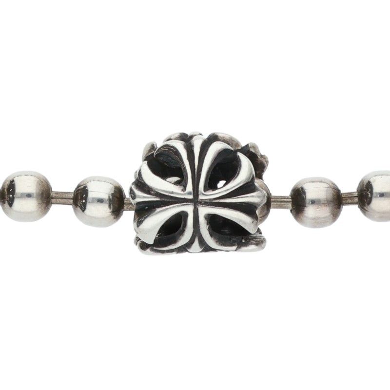 ビルウォールレザー ラージボールチェーン5.5mm シルバーネックレス