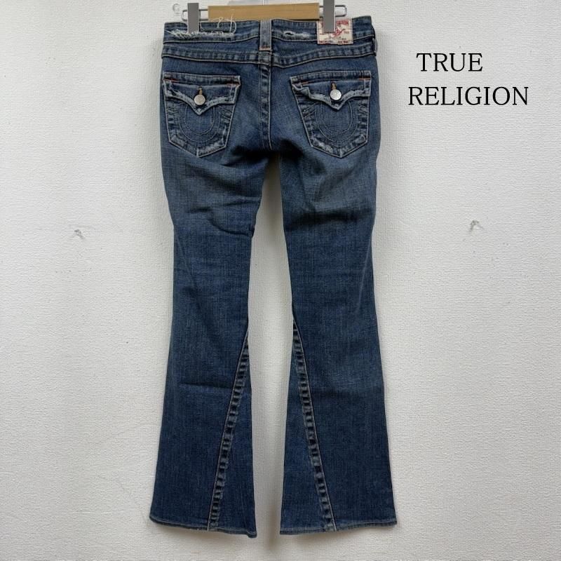 トゥルーレリジョン JOEY フレア デニム パンツ 刺繡 y2k レディース