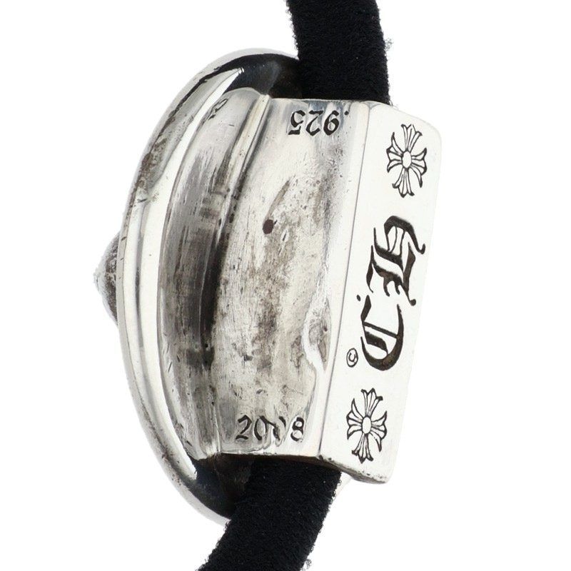 クロムハーツ HAIRBAND/スターボタンヘアゴム シルバーコンチョ メンズ