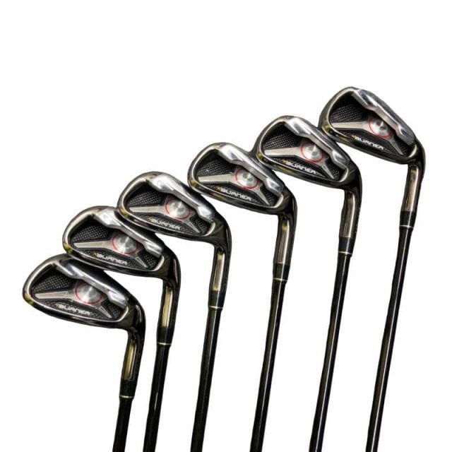 中古】 テーラーメイド BURNER(2009) 6S アイアンセット IR RE-AX