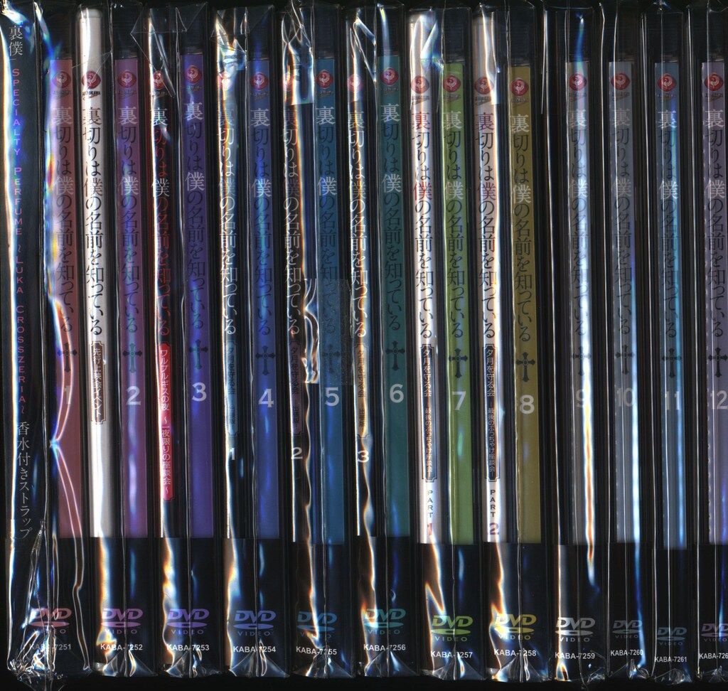 アニメDVD 裏切りは僕の名前を知っている 限定版全12巻 セット - メルカリ