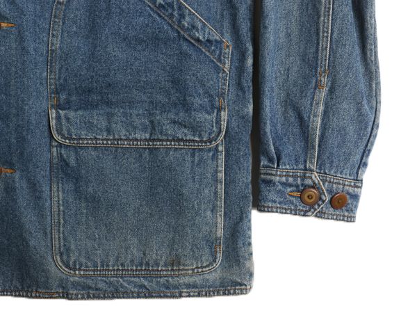 90s エディーバウアー デニム ハンティング ジャケット メンズ XL