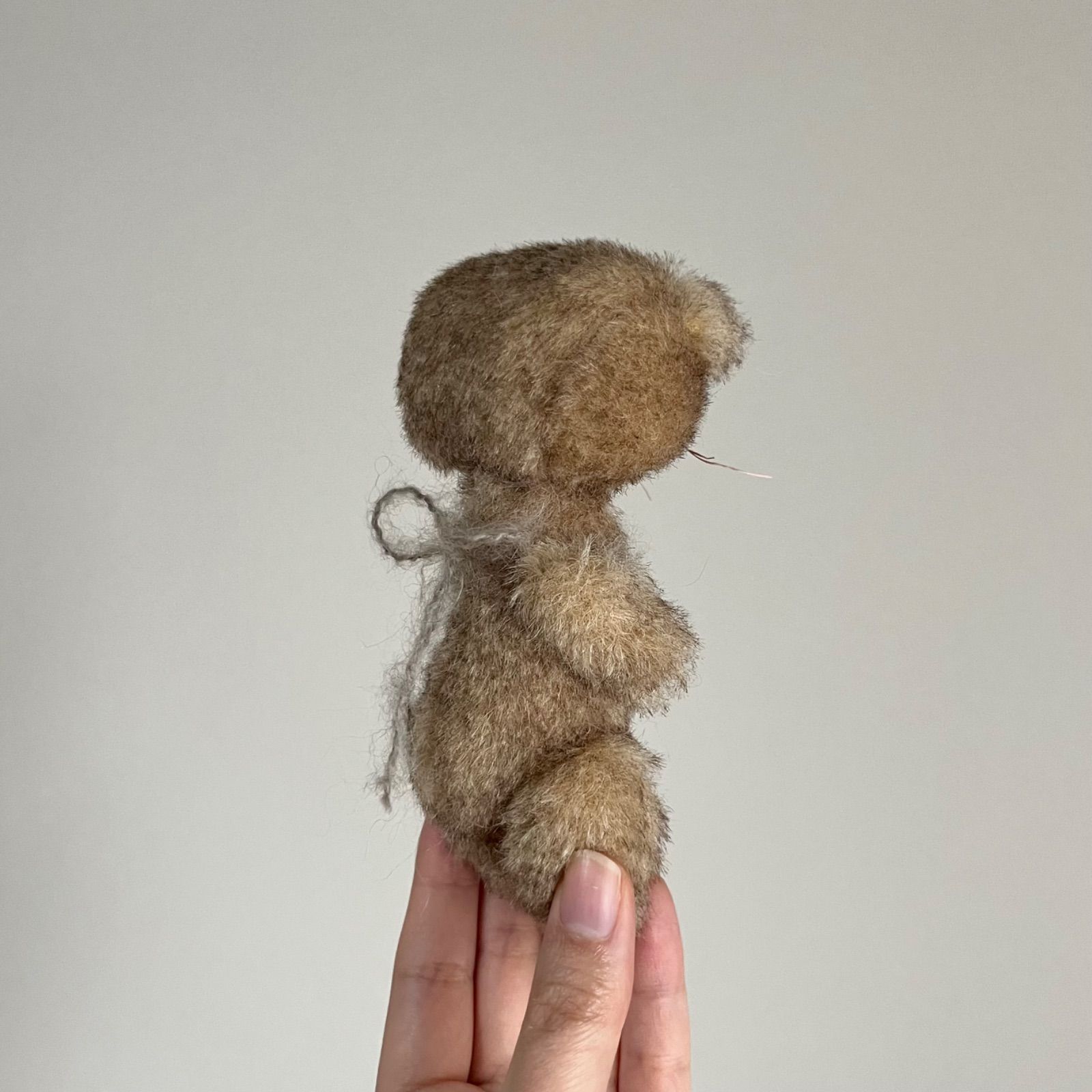 こぐまみたいな子 ｝ ぬいぐるみ 作家 ねこ テディベア ハンドメイド