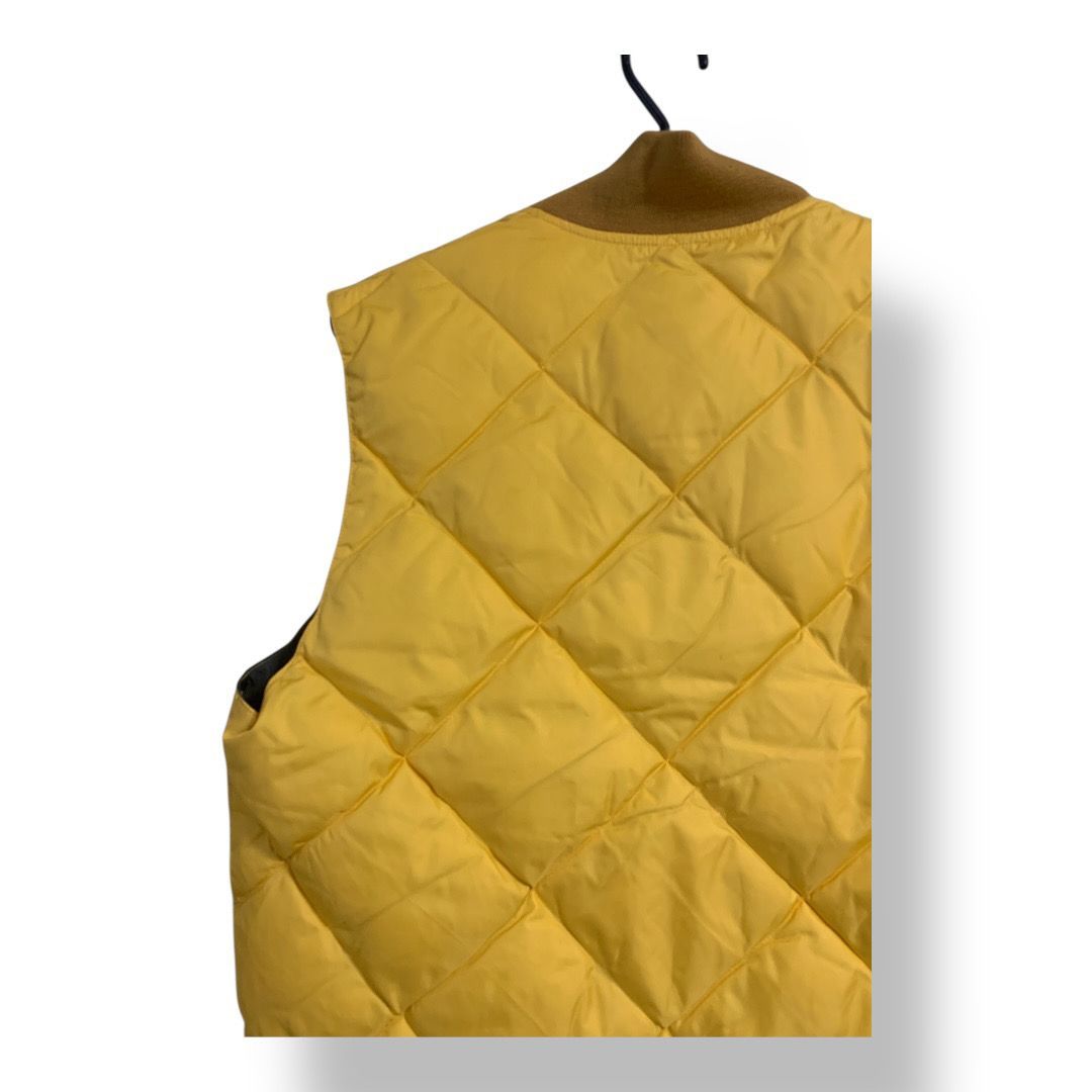 ロッキーマウンテン　イエローダウンベスト 38サイズ WAREHOUSE[ウエアハウス] ナイロン ダウンベスト ロッキーマウンテン