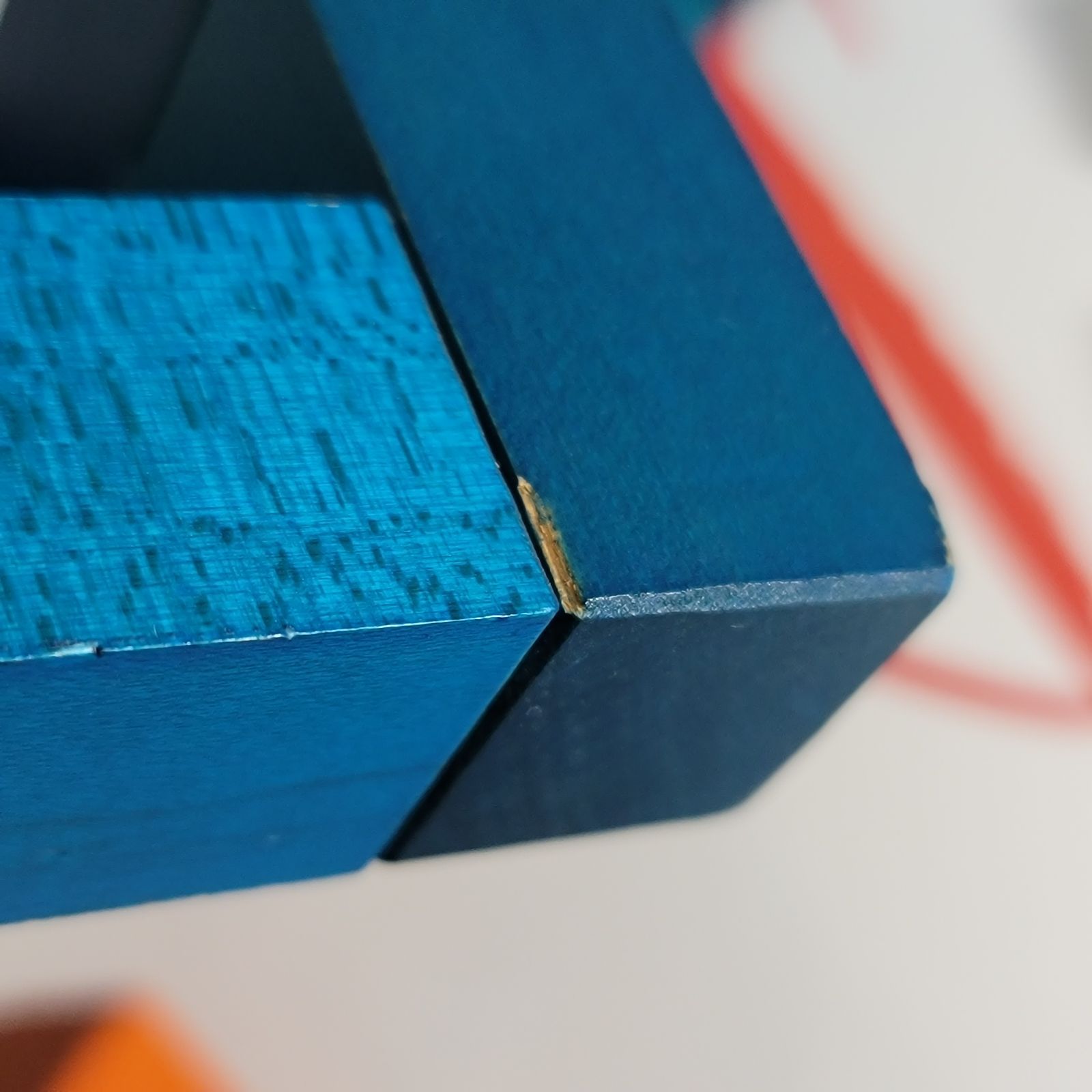 Vintage Naef】ネフ社 キュービックス(青＋オレンジ) - メルカリ