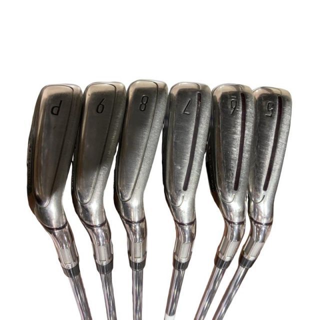 中古】 テーラーメイド M6 6S アイアンセット IR RE-AX 85 STEEL