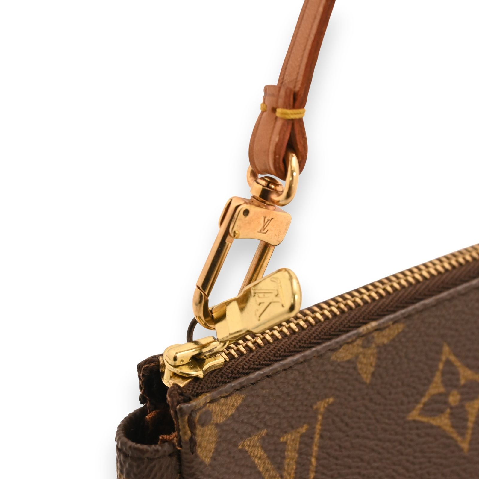 ルイヴィトン モノグラム ポシェット アクセソワール ハンドバッグ B