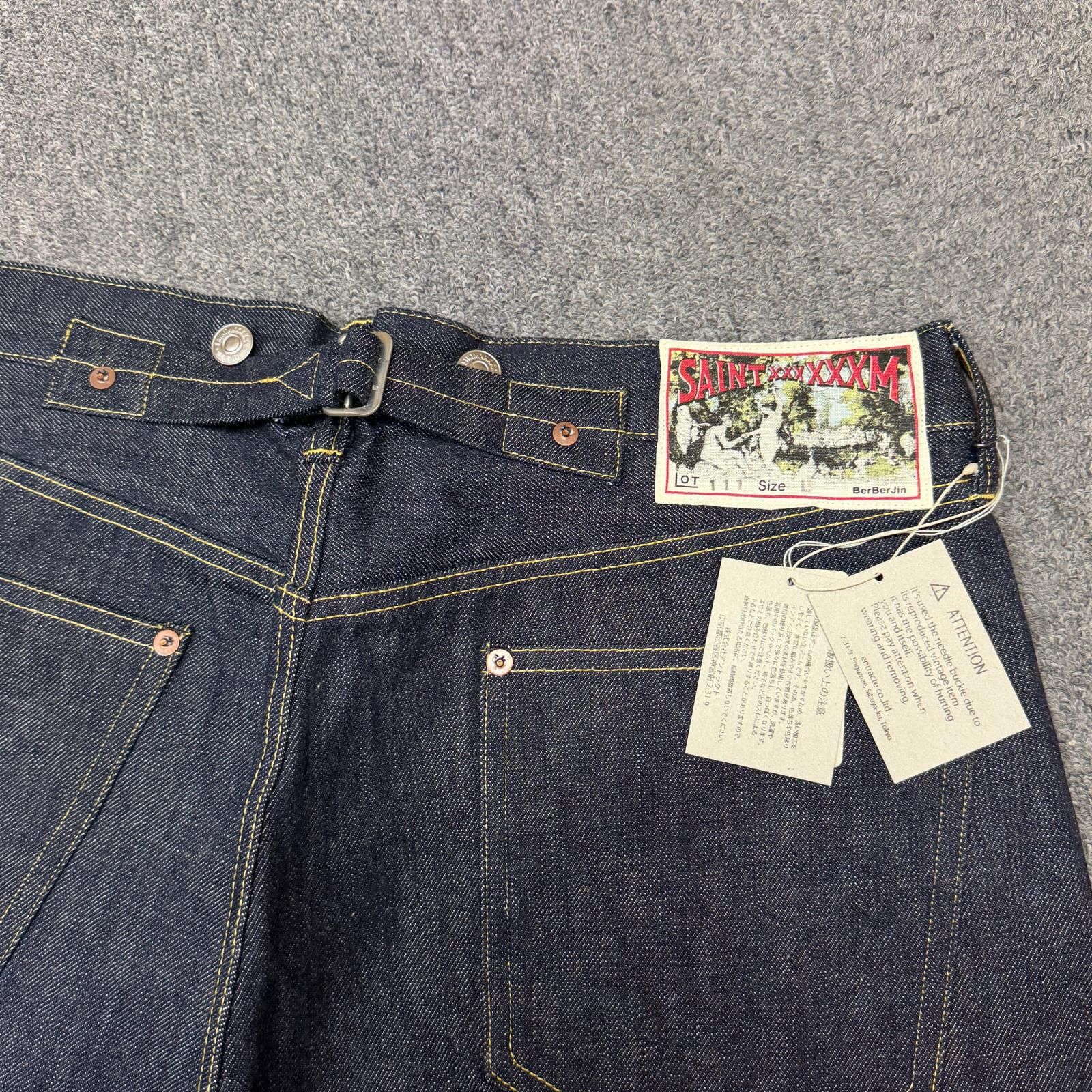 参考上代66000円 未使用 SAINT MICHAEL × BerBerJin 25AW BB_DENIM PNT