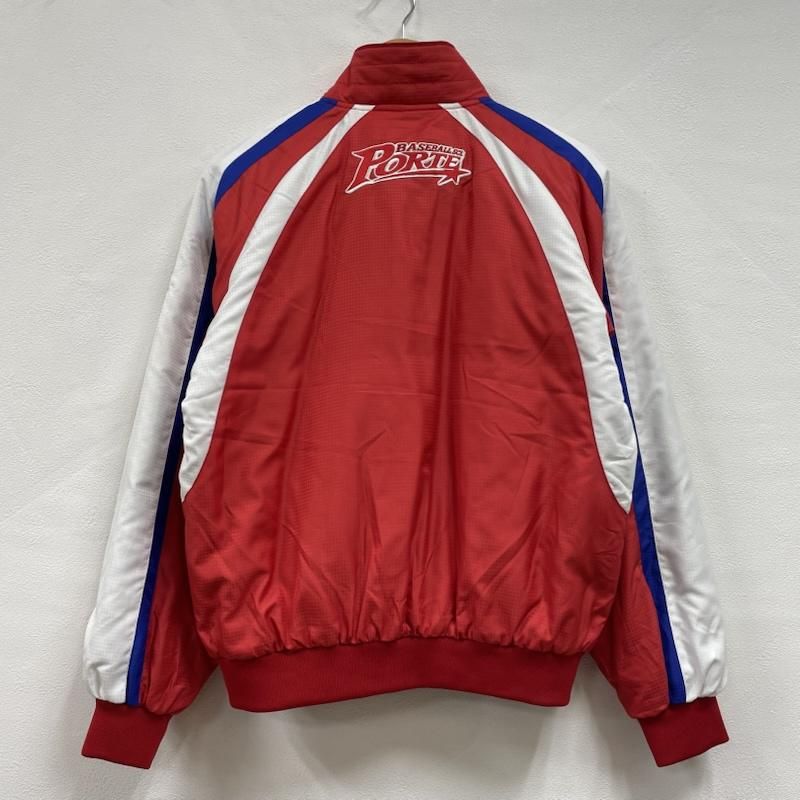 古着 PORTE ポルテ 野球 ベースボール グランドコート ロゴ ブルゾン
