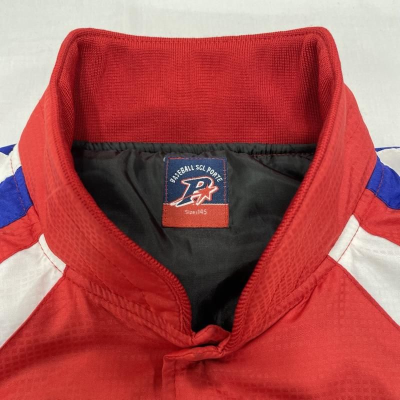 古着 PORTE ポルテ 野球 ベースボール グランドコート ロゴ ブルゾン