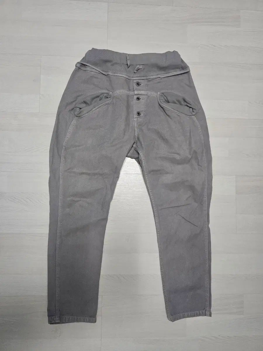 KAPITAL サルエル グレー デニム パンツ - メルカリ