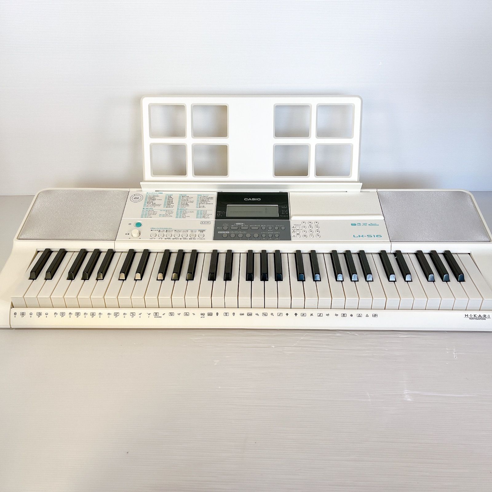 CASIO カシオ LK-516 光ナビゲーションキーボード #5500-0110-1 61鍵盤
