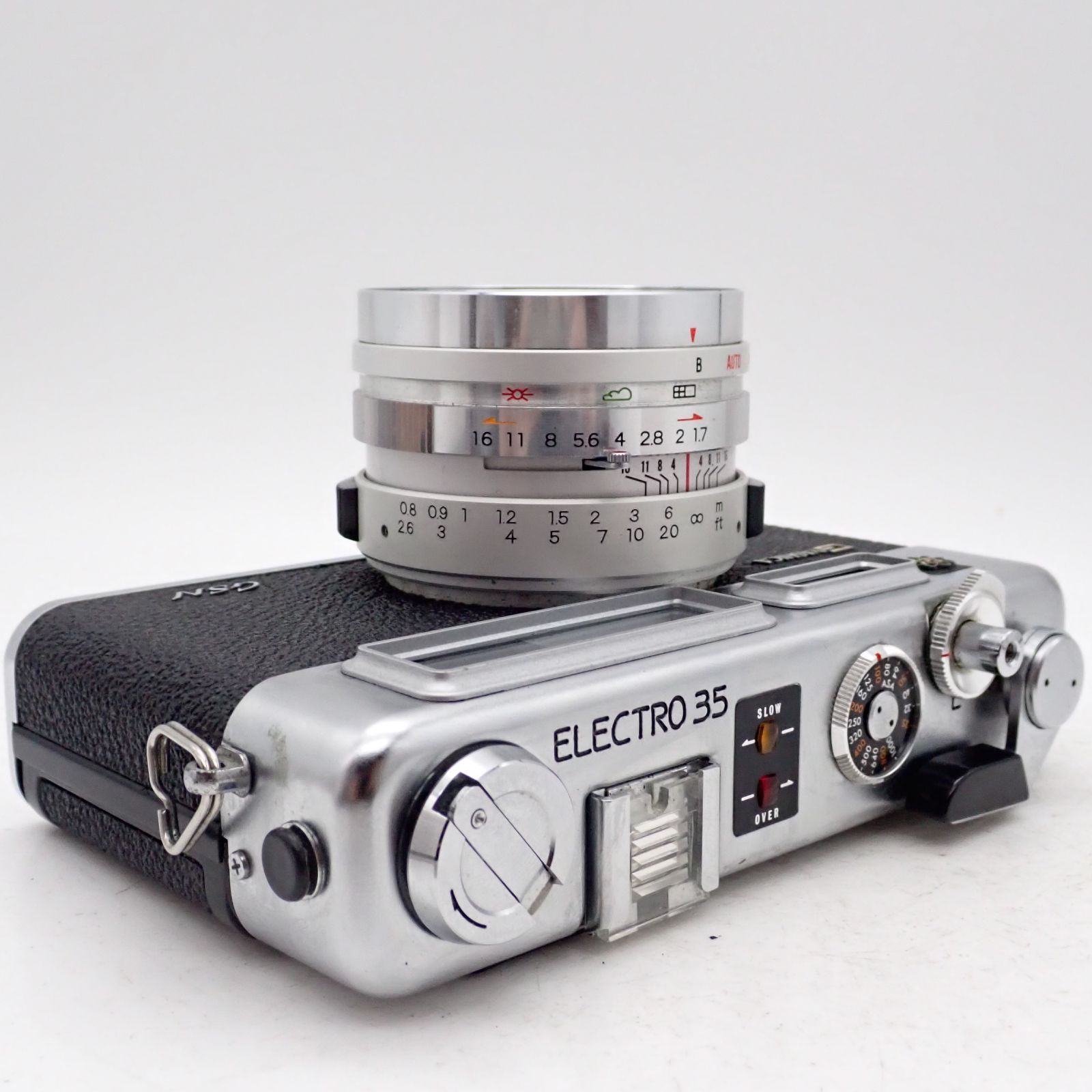 フィルムカメラ YASHICA ELECTRO 35 COLOR-YASHINON DX45mm Yashinon-DX 45mmF1.7 Yashica Electro35