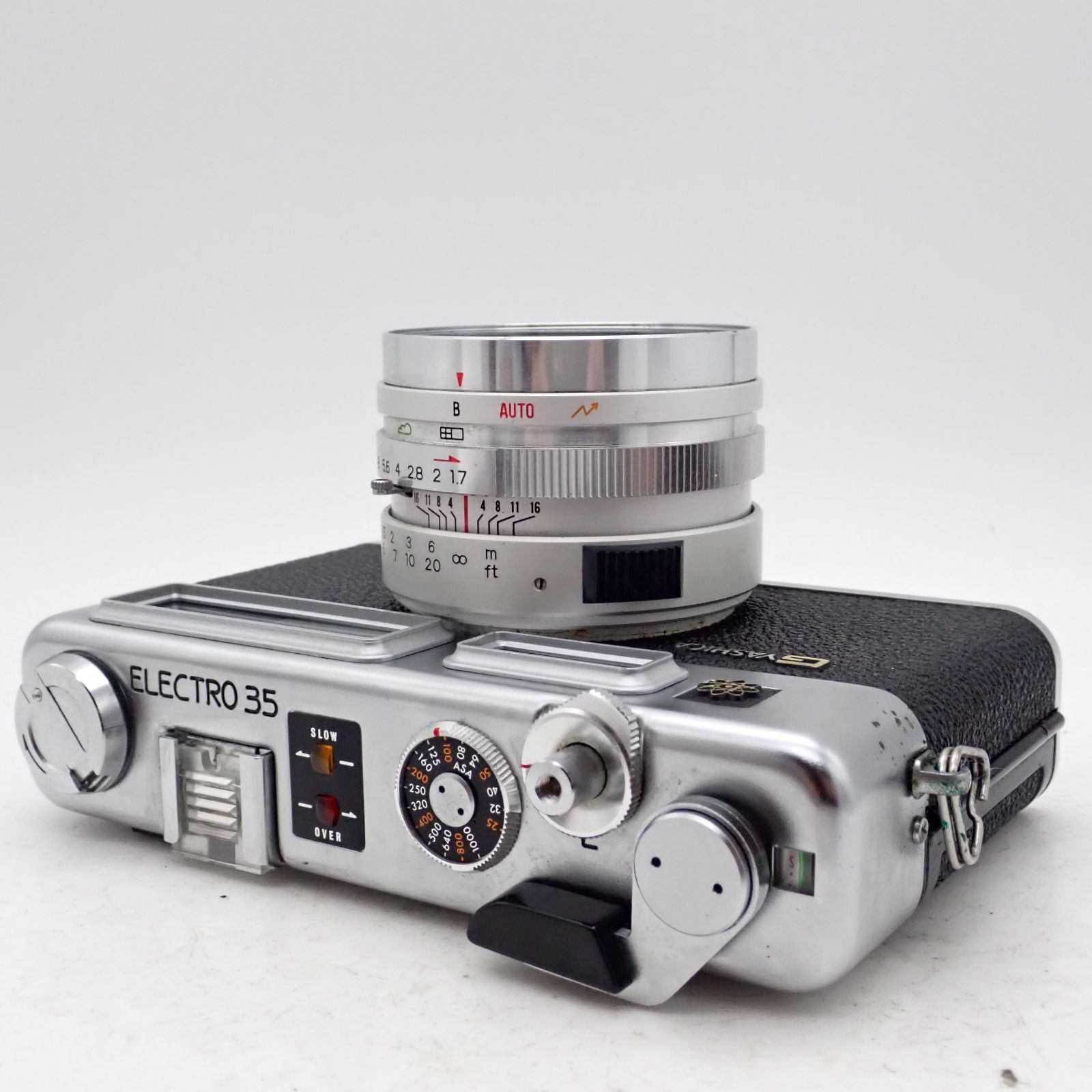 美品 YASHICA ELECTRO エレクトロ 35 GSN シルバー COLOR-YASHINON DX