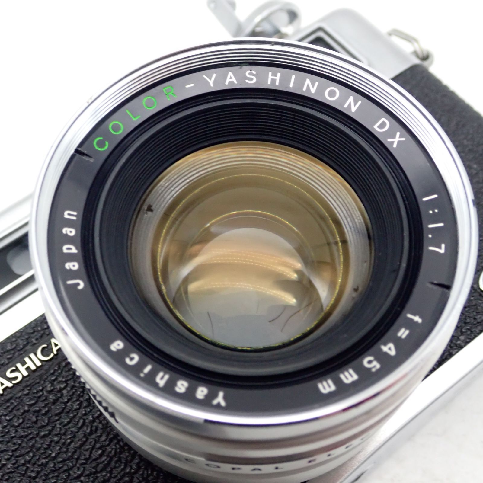 美品 YASHICA ELECTRO エレクトロ 35 GSN シルバー COLOR-YASHINON DX