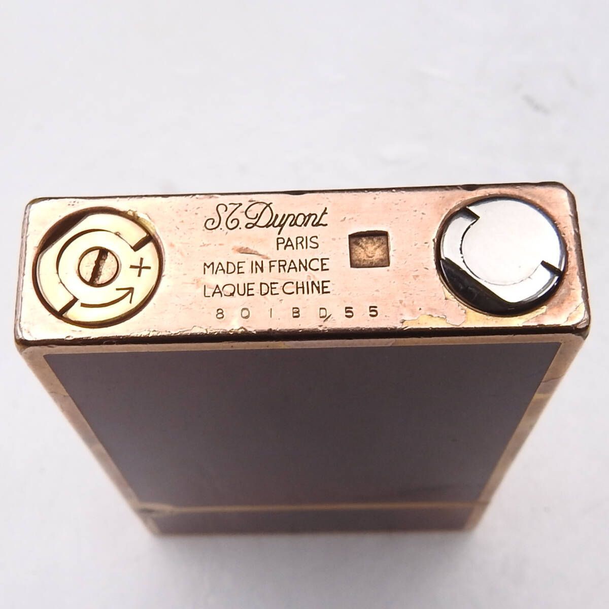 着火確認済み】S.T Dupont エス テー デュポン ライン2 ガスライター 