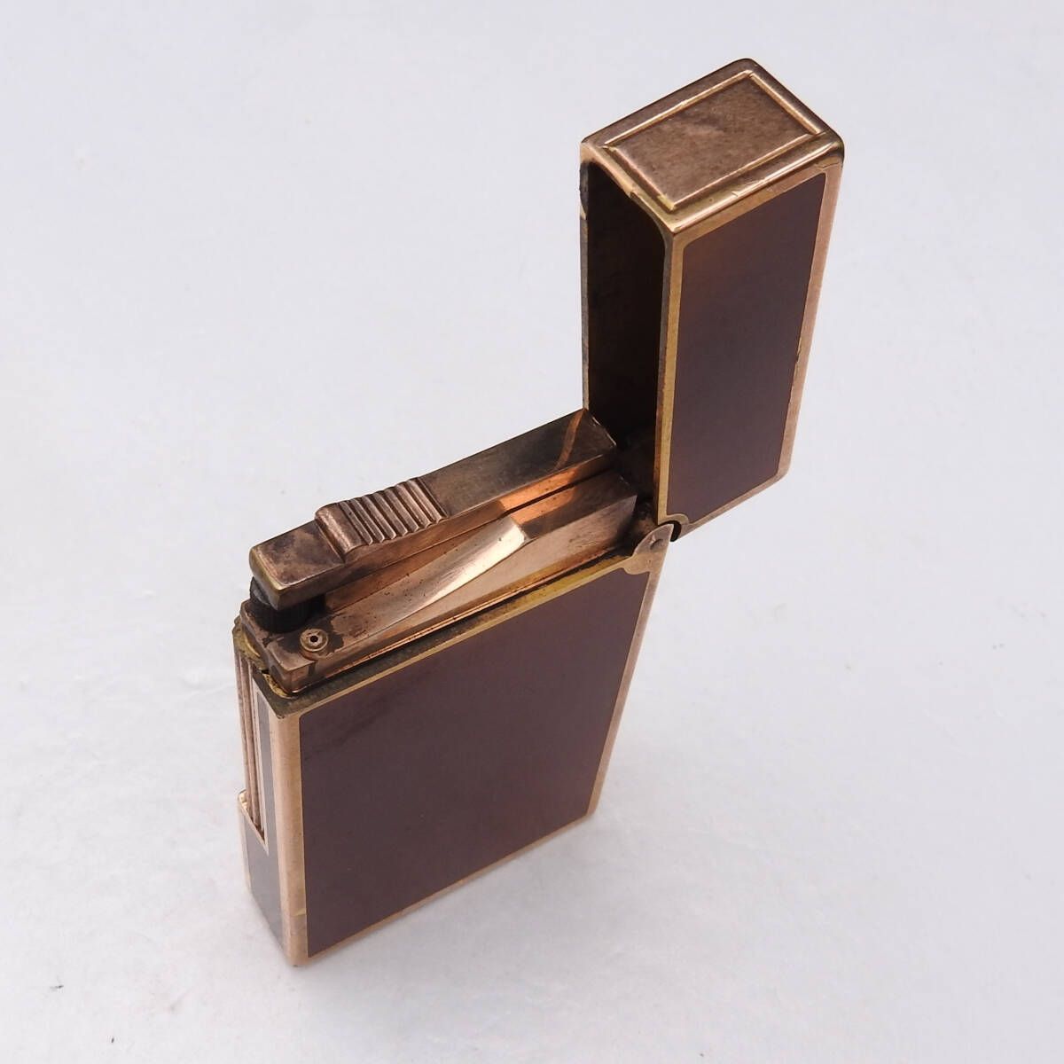 着火確認済み】S.T Dupont エス テー デュポン ライン2 ガスライター 