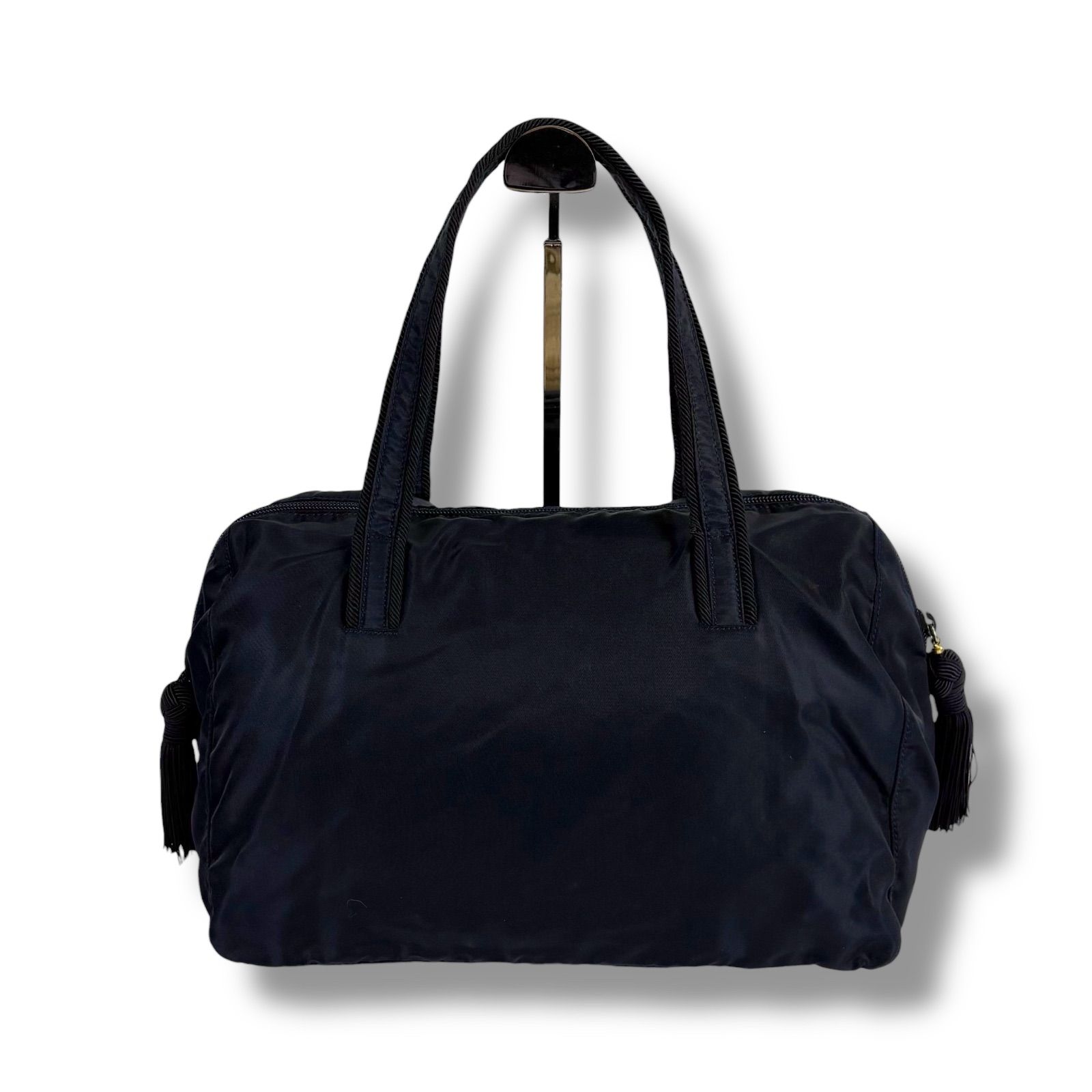 プラダ PRADA ミニトートバッグ ハンドバッグ タッセルチャーム 