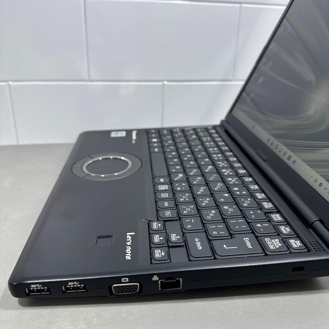 限定】レッツノートジェットブラックCF-SV9☘️10世代i7☘NVMe512