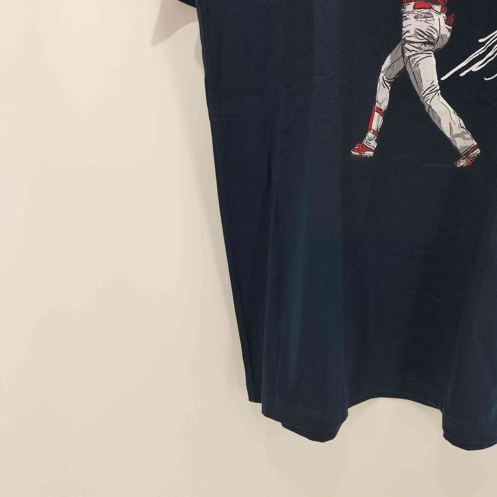 ユーズドフルギ USED古着 メジャーリーガー アートワーク プリント S