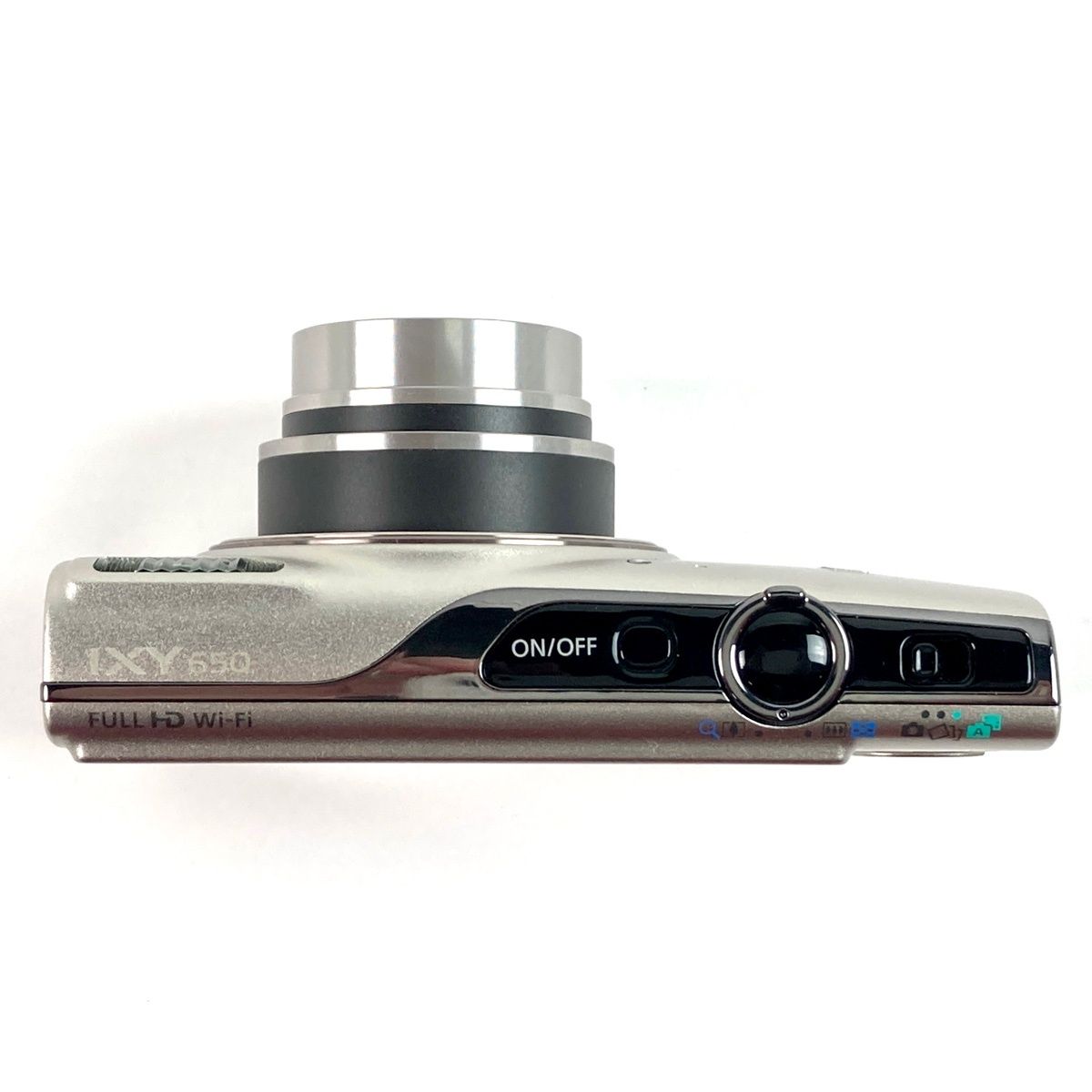 キヤノン Canon IXY 650 シルバー コンパクトデジタルカメラ 【中古