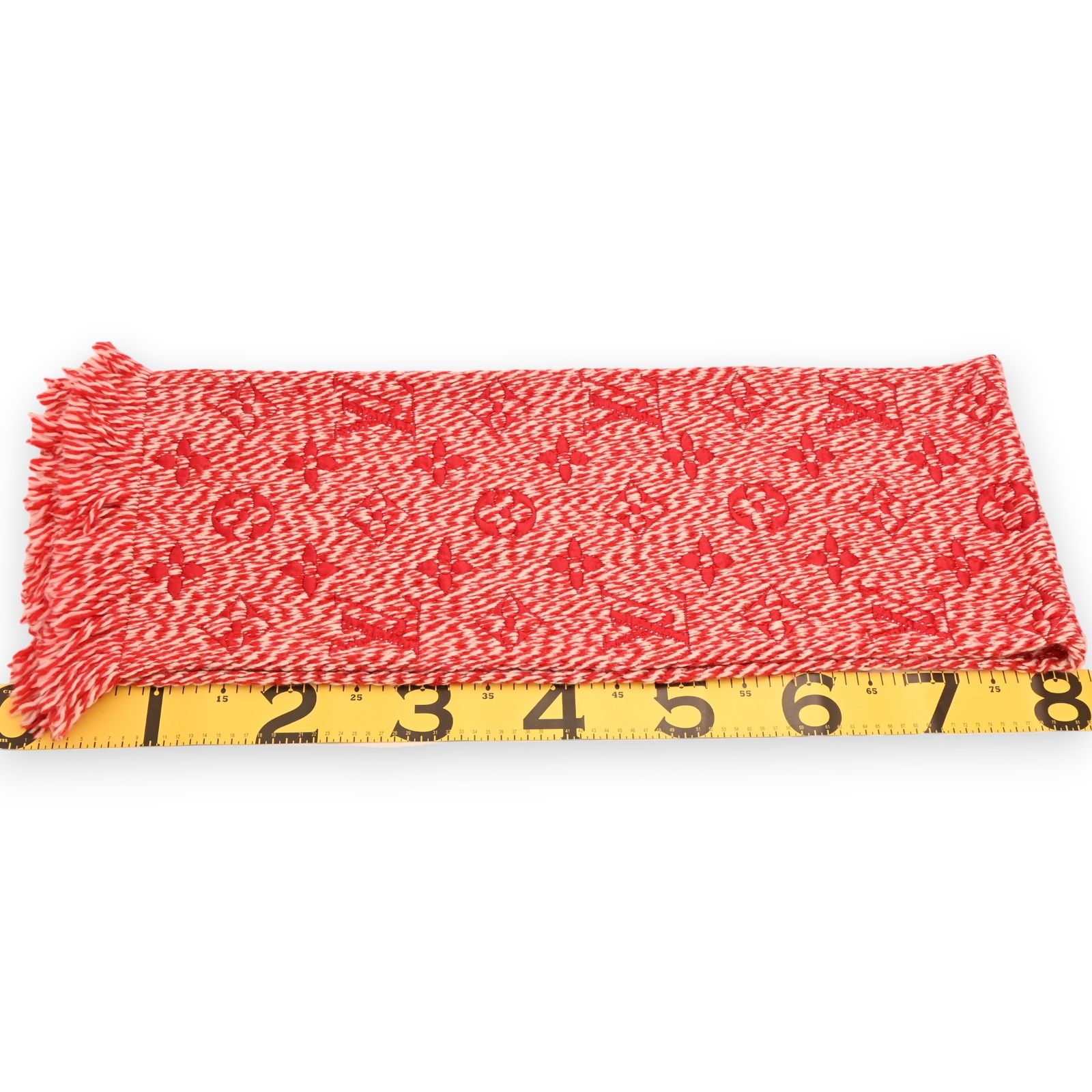 ルイヴィトン エシャルプ・ロゴマニア ミックス マフラー Bランク