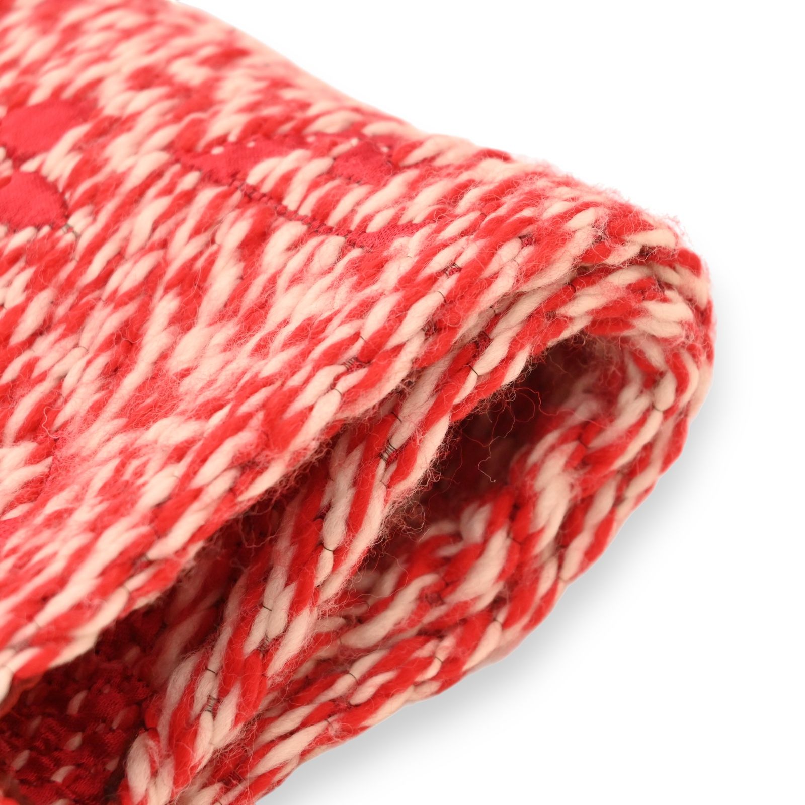 ルイヴィトン エシャルプ・ロゴマニア ミックス マフラー Bランク