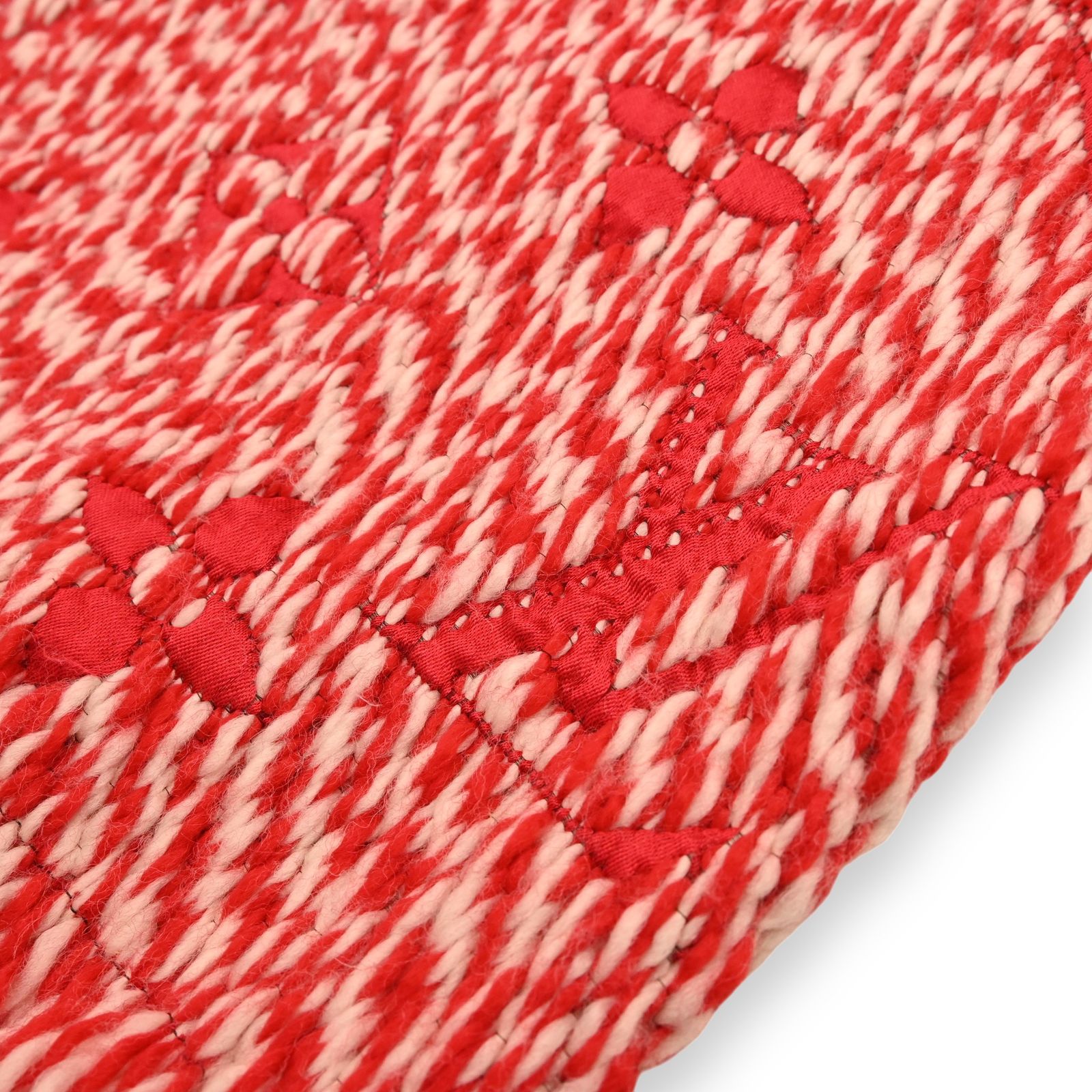 ルイヴィトン エシャルプ・ロゴマニア ミックス マフラー Bランク