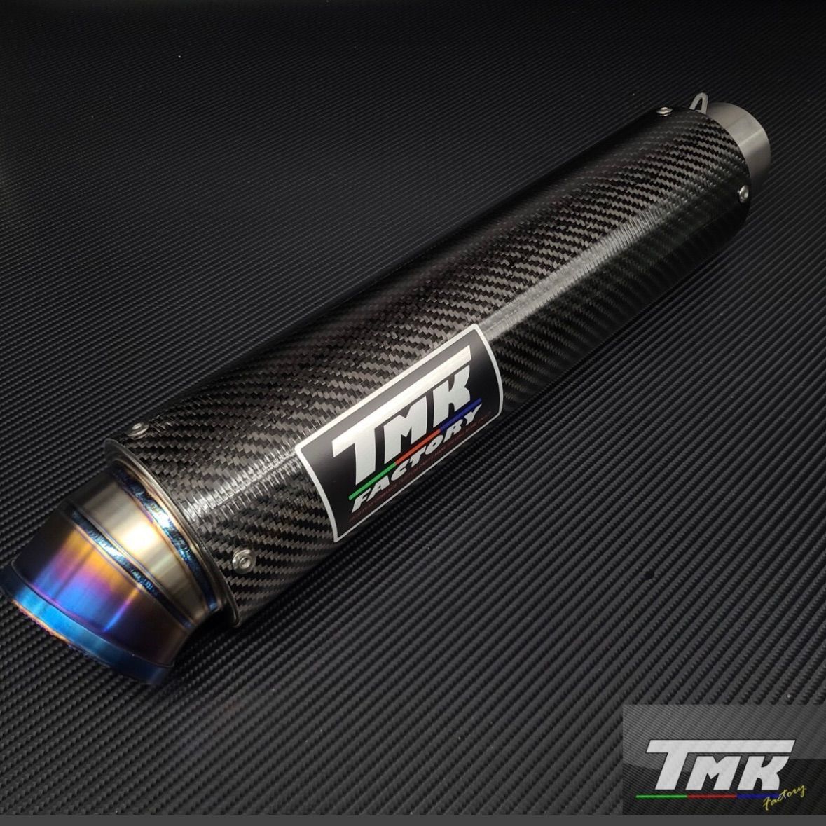 汎用 カーボンチタンサイレンサー 60.5 マフラー スリップオン CB400SF