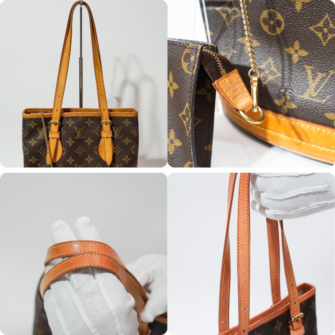 LOUIS VUITTON ルイヴィトン モノグラム M42238 プチ・バケット PM