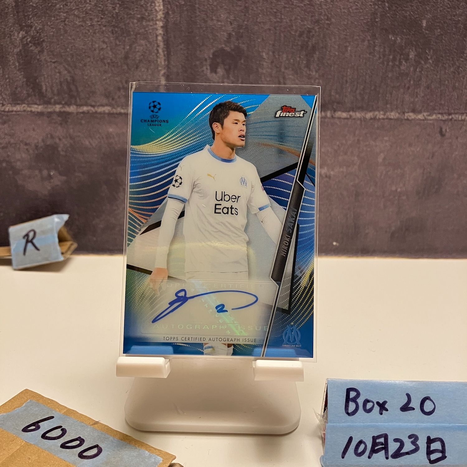 酒井宏樹 Topps 直筆サインカード ⁄ - ミントモール 150シリ 0 直筆
