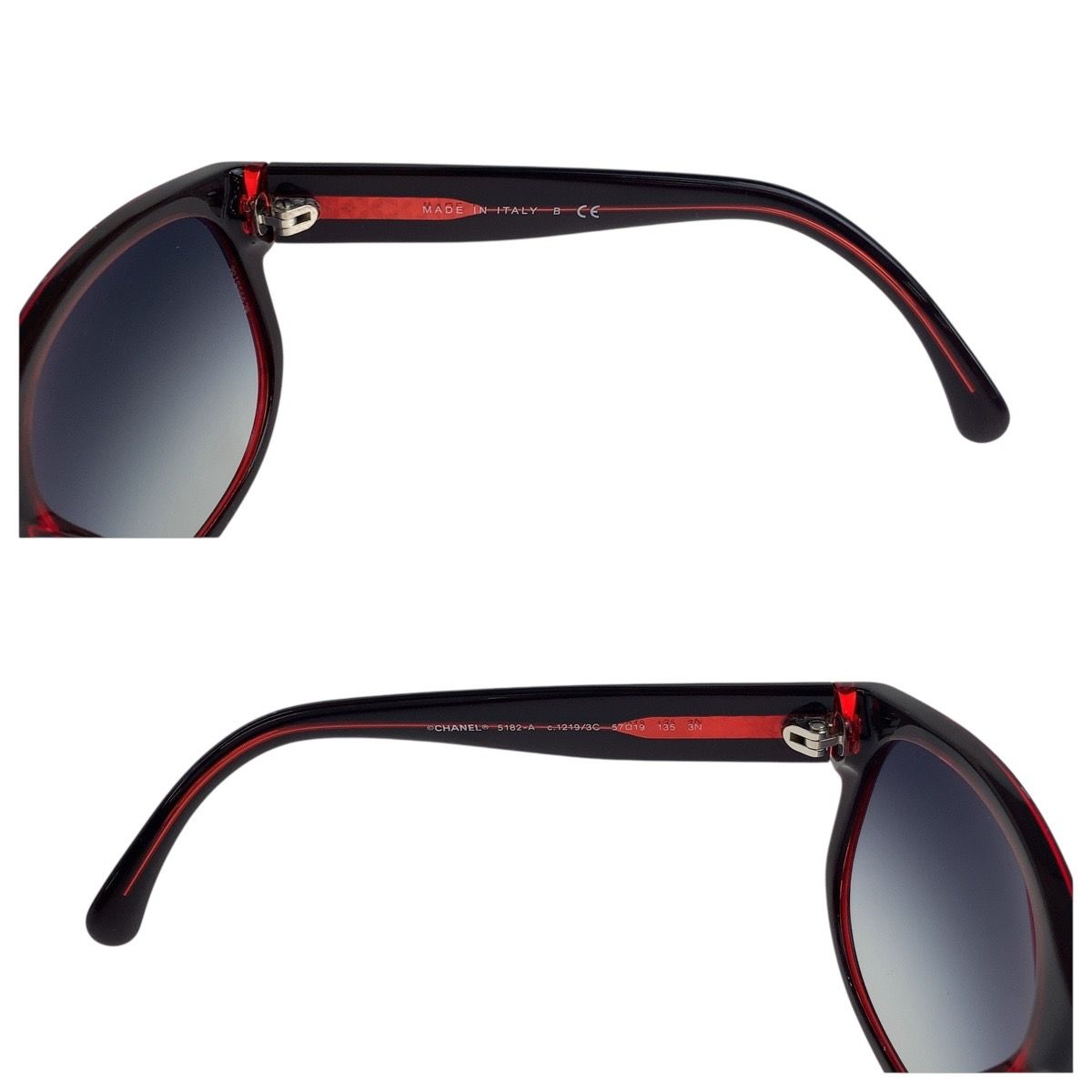 美品 CHANEL シャネル ココマーク ワインレッド シルバー金具