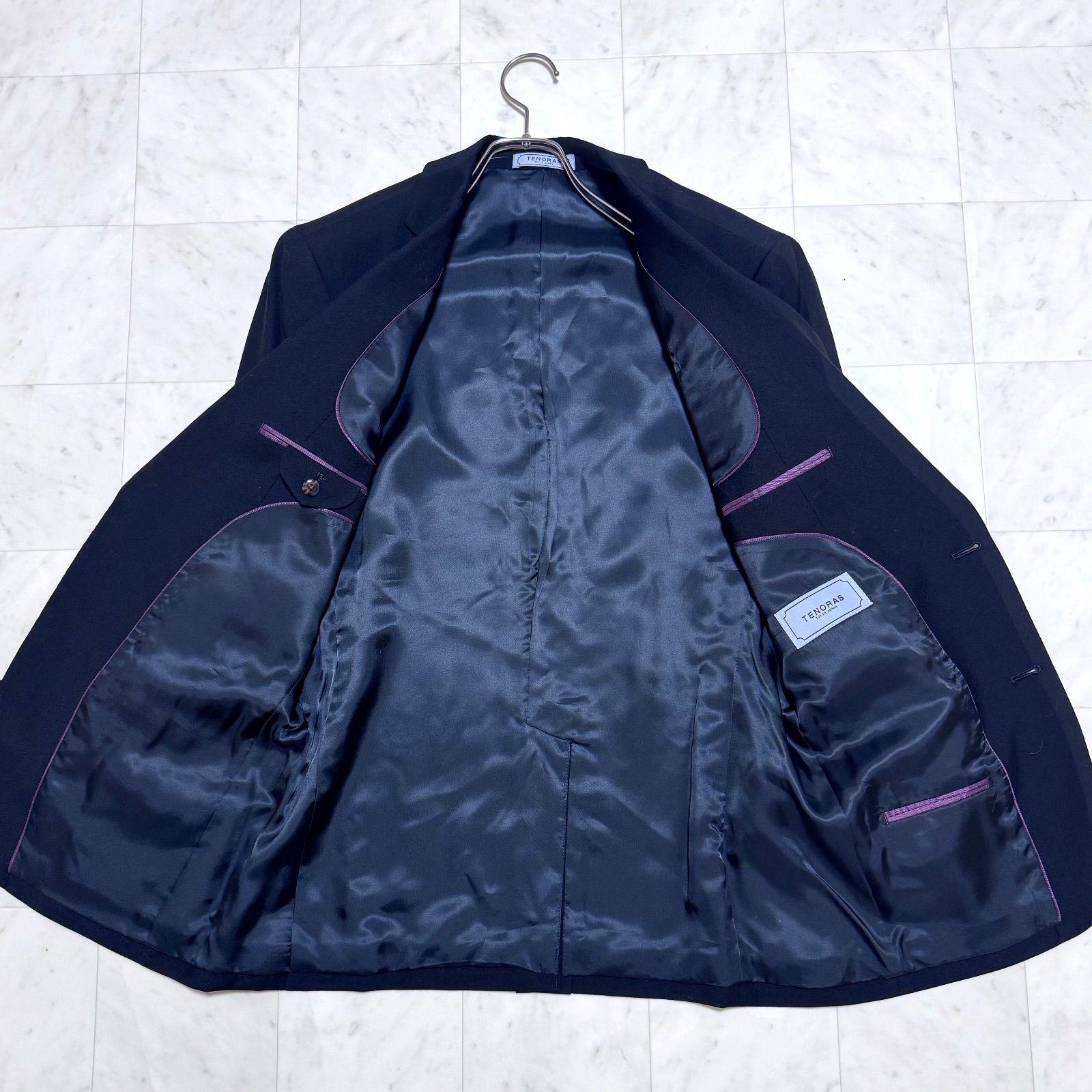 メンズティノラス 3ピース スーツ セットアップ LL 希少 黒 - メルカリ