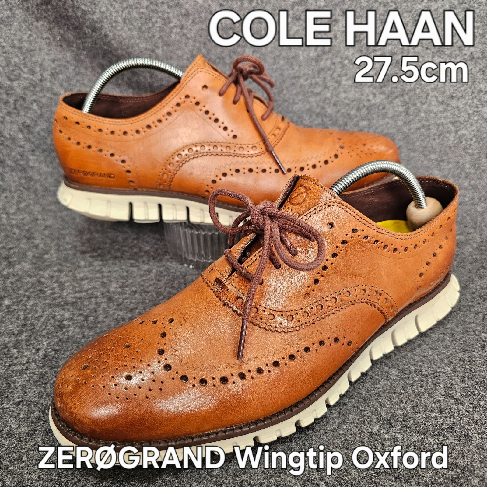 COLE HAAN コールハーン ゼログランド ZEROGRAND Wingtip Oxford 27.5 