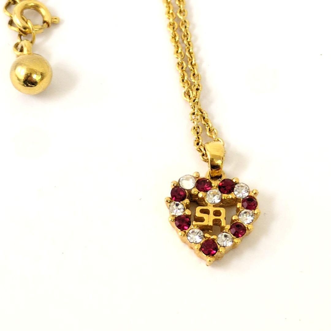 SONIA RYKIEL ソニアリキエル ハート ストーン ネックレス - メルカリ