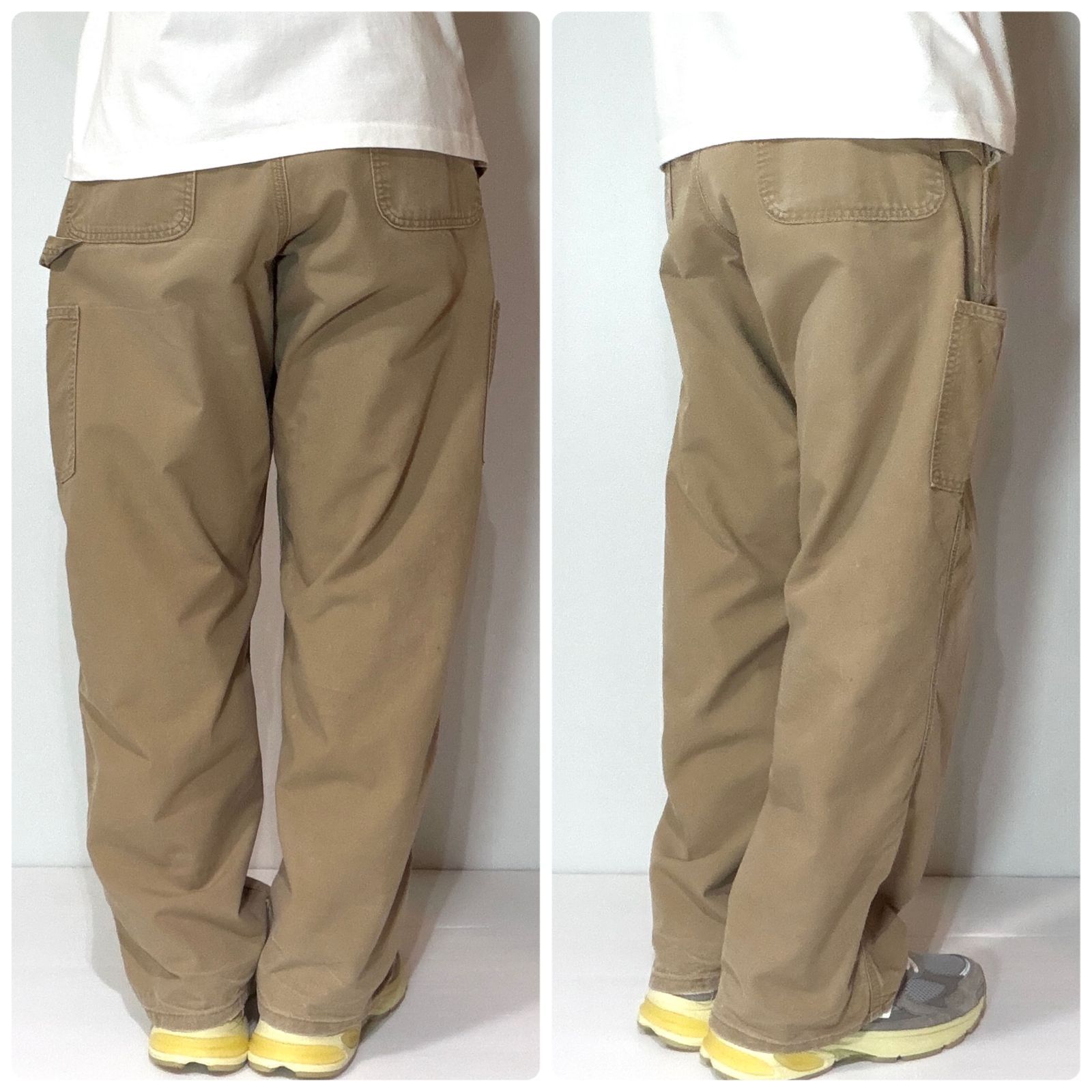 鬼ヒゲ Carhartt カーハート W38L30 B151 DKH ライトダック ペインター