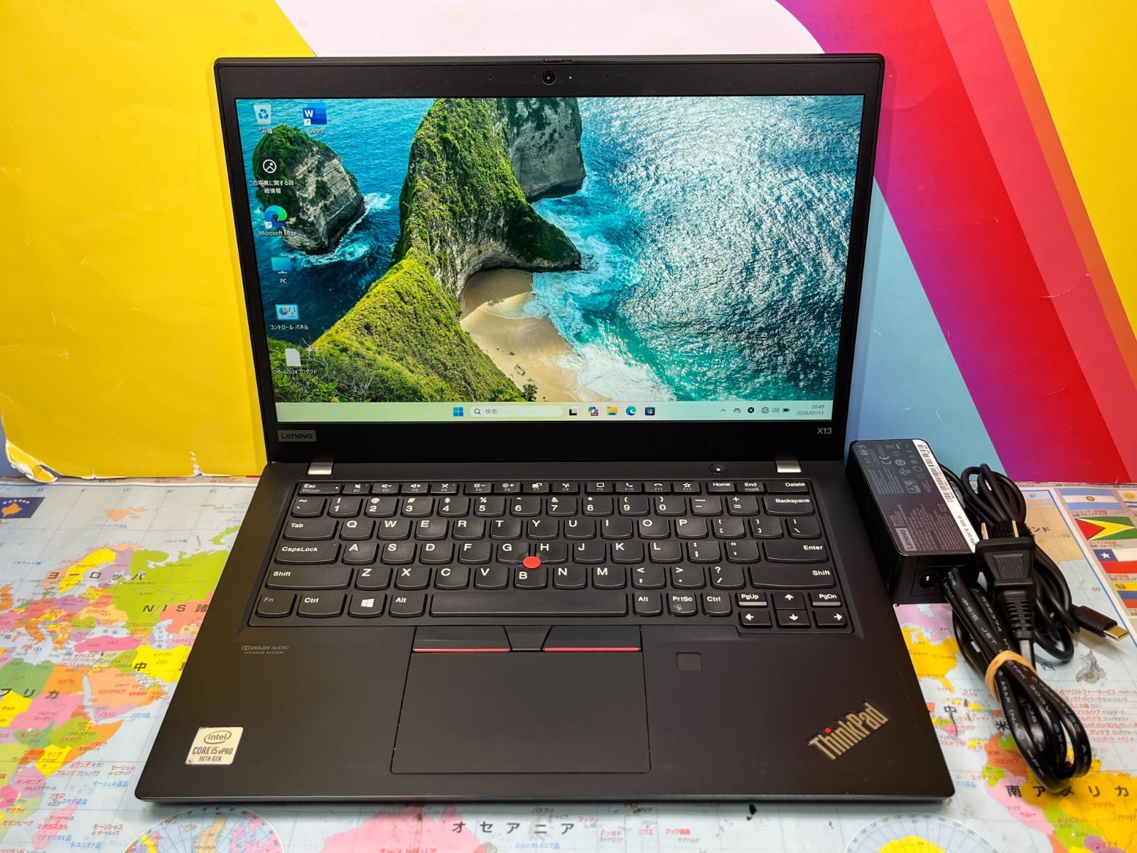 16GB・512GB 極美品 レノボ X13 綺麗 USキーボード ノートPC 美品 16GB レノボ X13 13.3型 FHD USキーボード ノートPC 軽量 - メルカリ