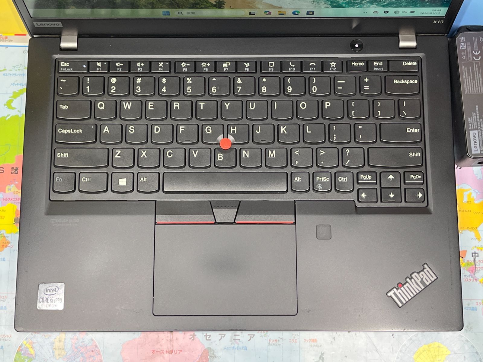 16GB・512GB 極美品 レノボ X13 綺麗 USキーボード ノートPC Lenovo