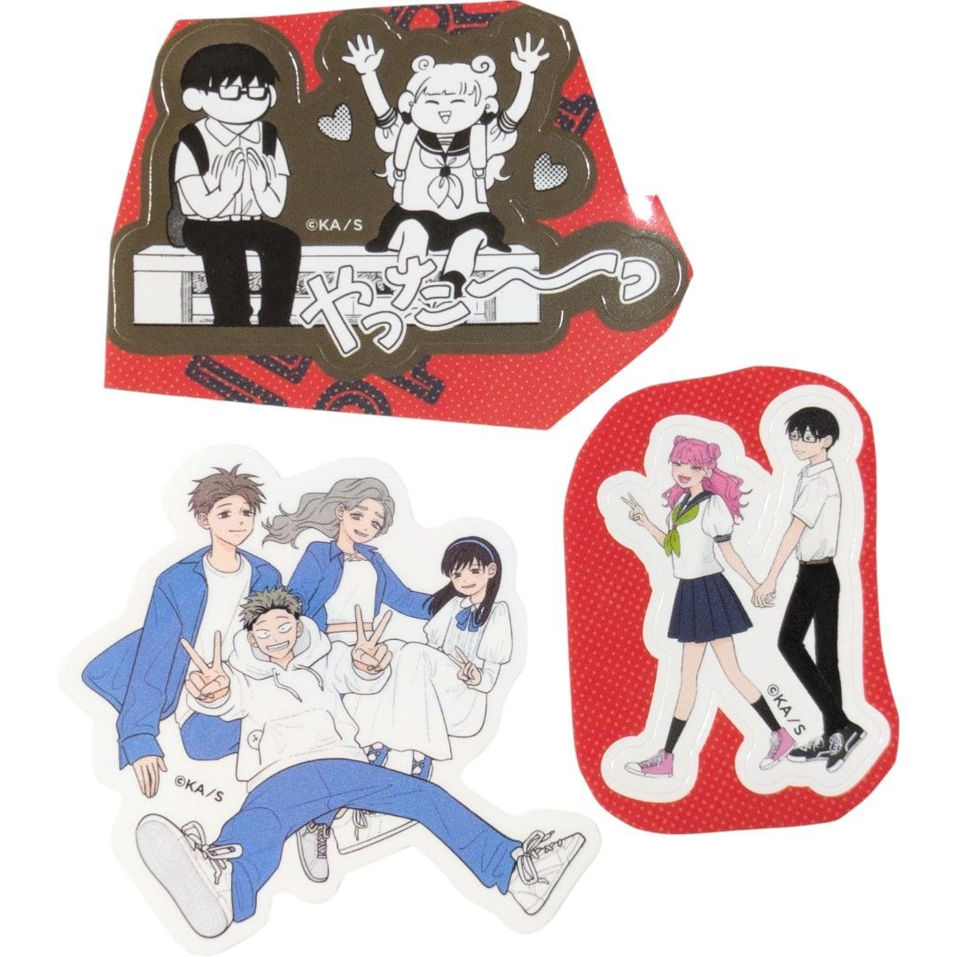 送料無料 24時間以内発送 未使用 3点セット 正反対な君と僕 ステッカー