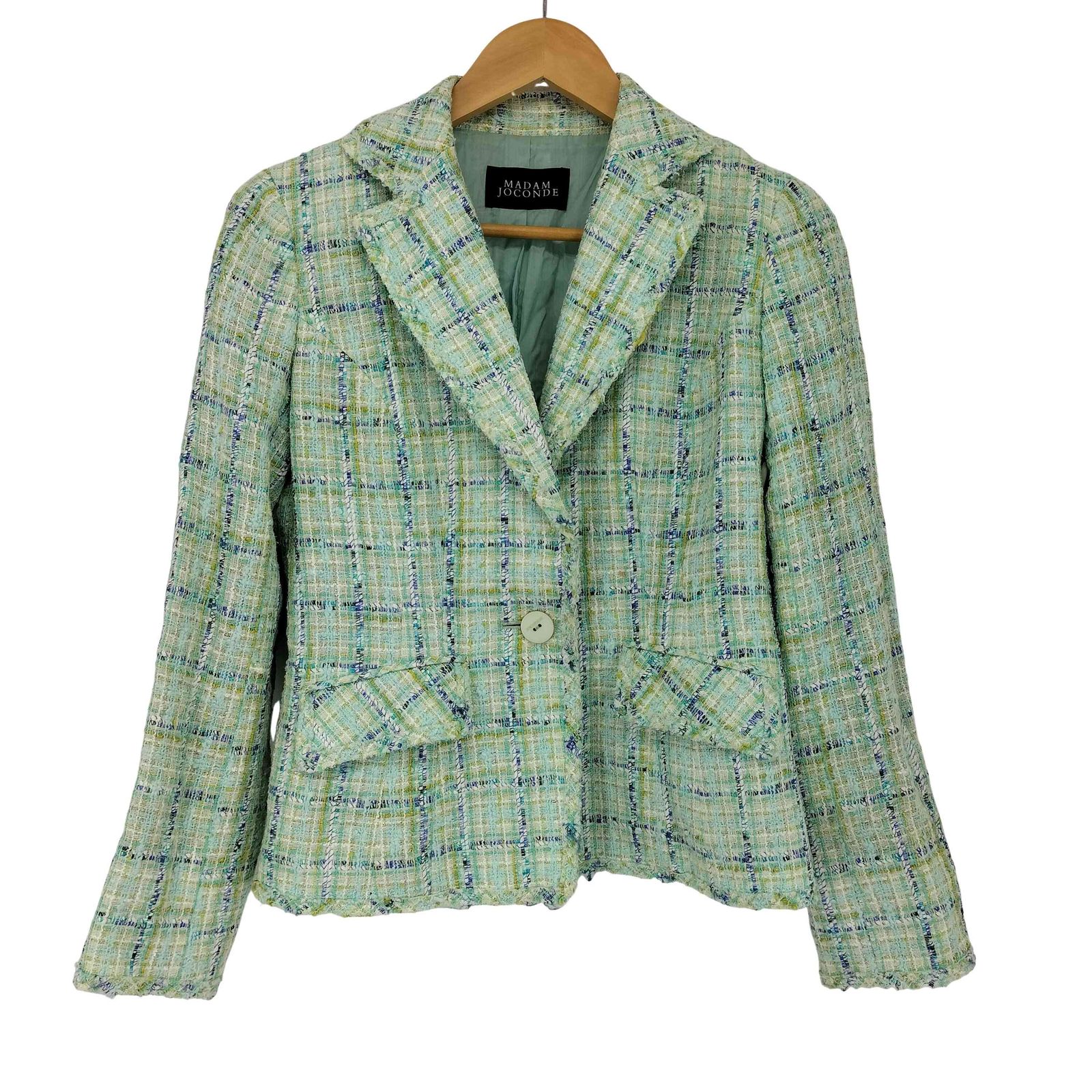 マダムジョコンダ MADAM JOCONDE ツイードジャケット レディース 表記