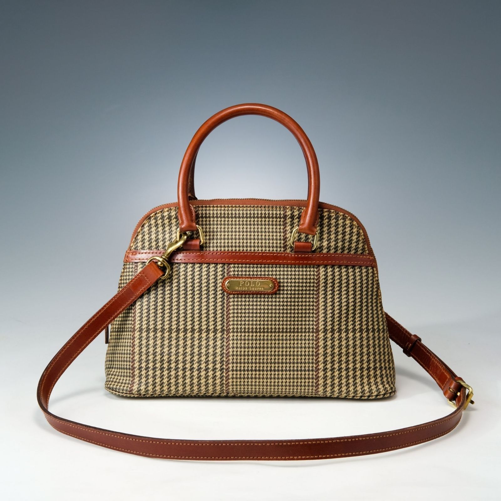 美品】POLO Ralph Lauren ラルフローレン 2way ショルダーバッグ ミニ